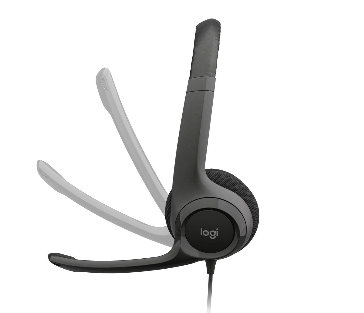 Logitech - H390 USB Headset black Logitech