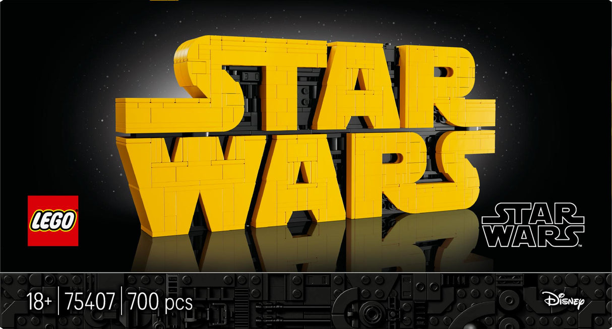 LEGO 75407 Star Wars Logo made of LEGO bricks LEGO
