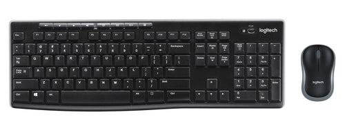 Logitech - MK270 Wireless Keyboard and Mouse Combo Set - Nordic Layout