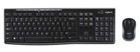 Logitech - MK270 Wireless Keyboard and Mouse Combo Set - Nordic Layout Logitech