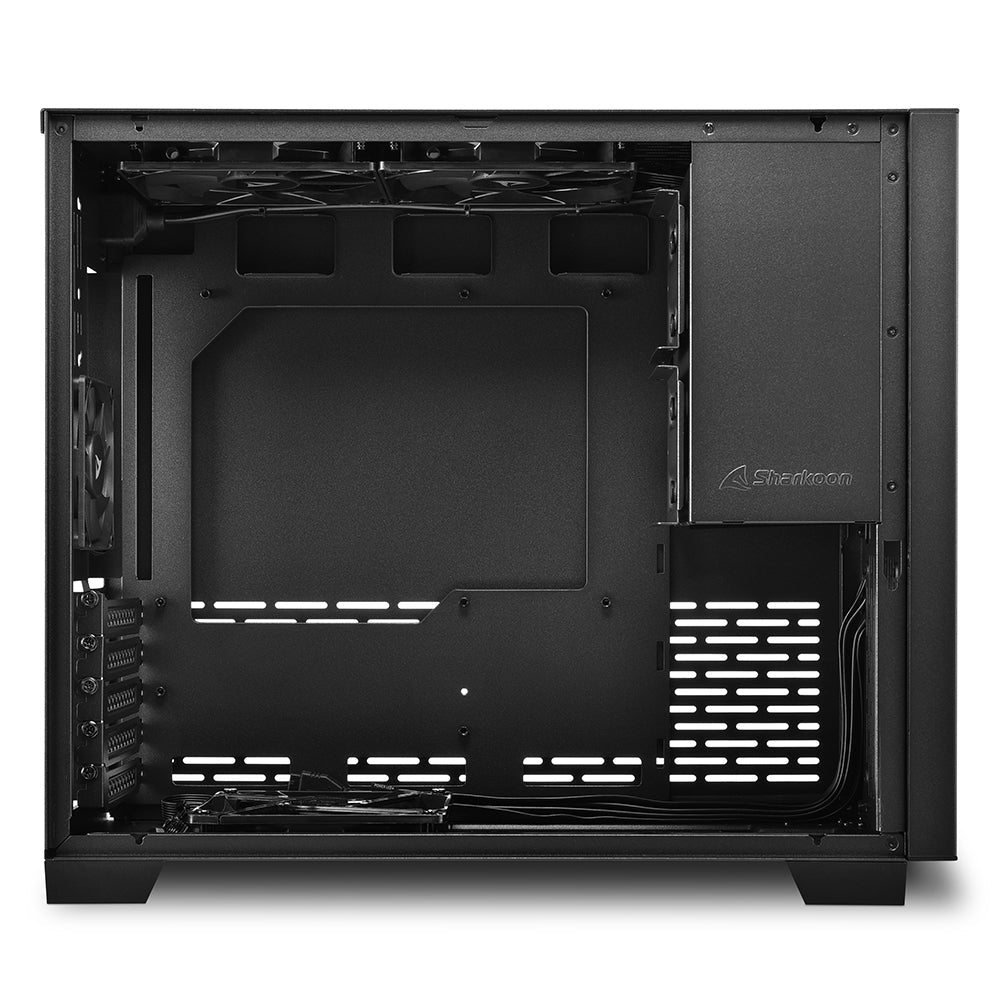 Sharkoon MS-Z1000, Speltornfodral (svart Sidopanel I Härdat Glas)