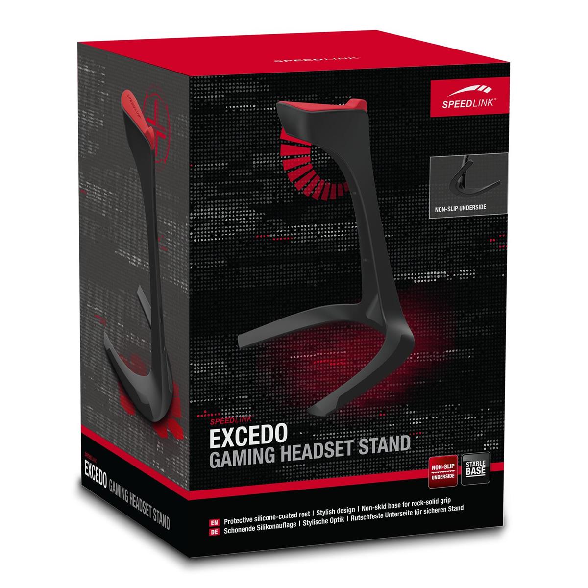 SpeedLink Excedo Gaming Headset Stativ / Svart