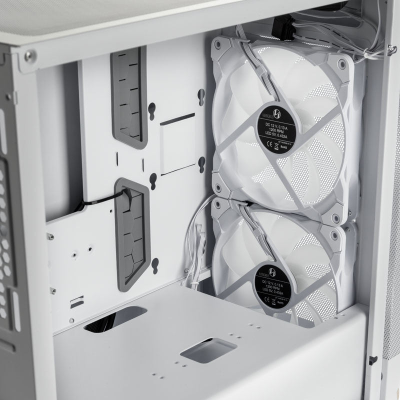 Lian Li LANCOOL 205M Mesh Snow - Micro ATX