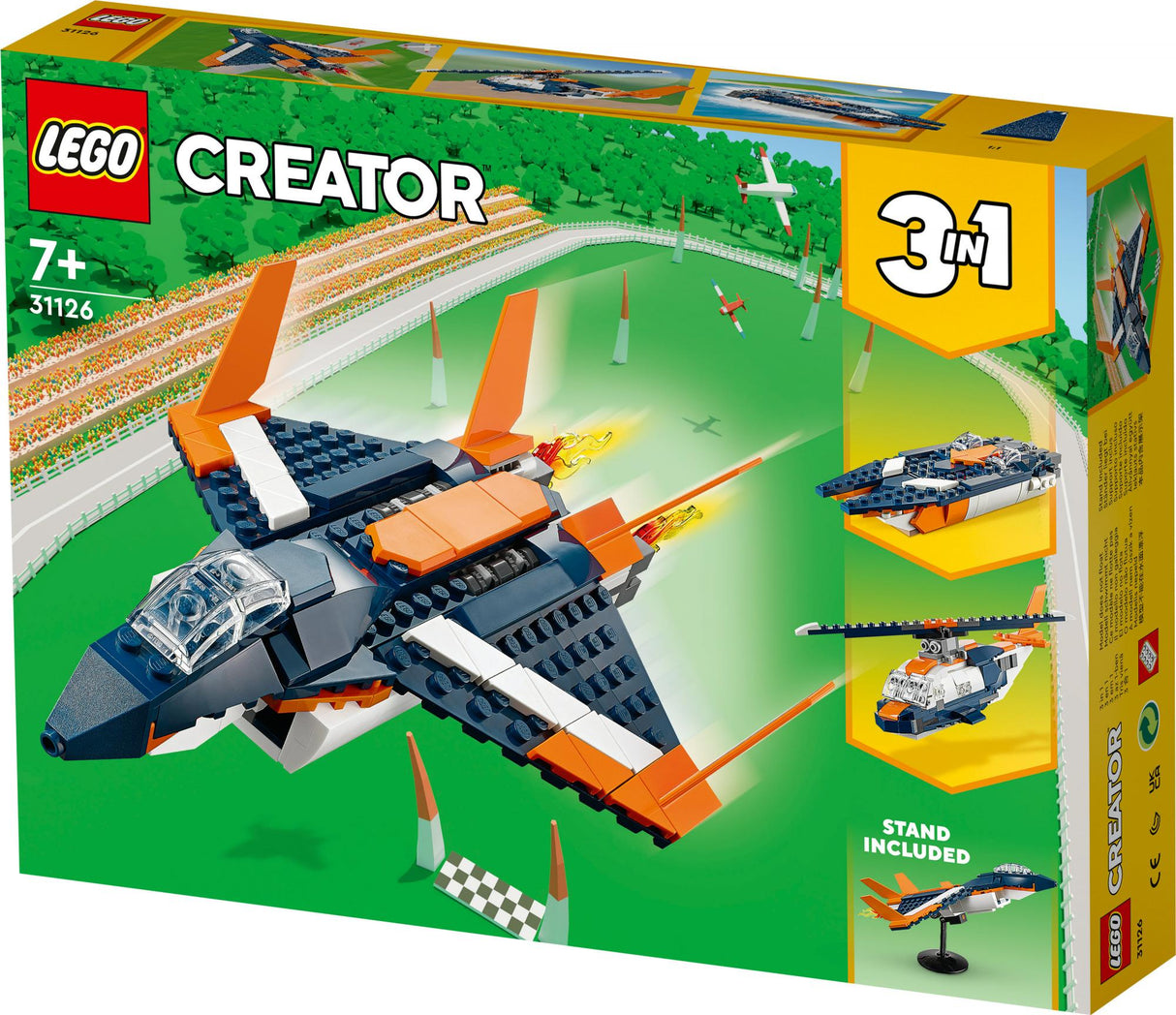 LEGO Creator - Supersonic Jet (31126)
