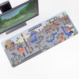 Minecraft World Mousepad - 30 X 80 Cm