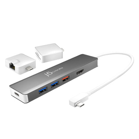 j5create JCD375 – modulær USB-C-dock – Moduler og porte