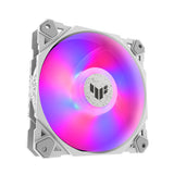 ASUS TUF Gaming TF120 ARGB case fan White Edition 3IN1 – kabinetblæser – Hvid – 3-pak