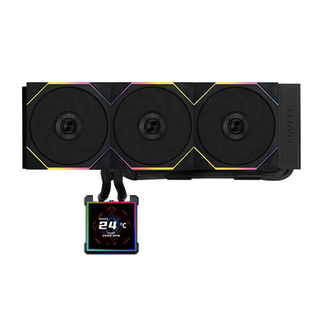 Lian Li Hydroshift II LCD-S, 360TL Wireless, Black [controller included] Lian Li