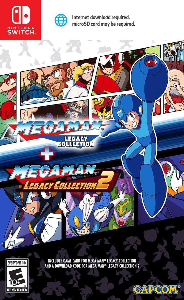 Mega Man Legacy Collection 1 + 2 Nintendo Switch