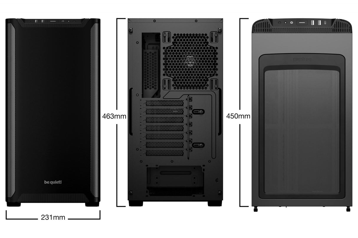 be quiet! PURE BASE 501 Black (black) Be quiet