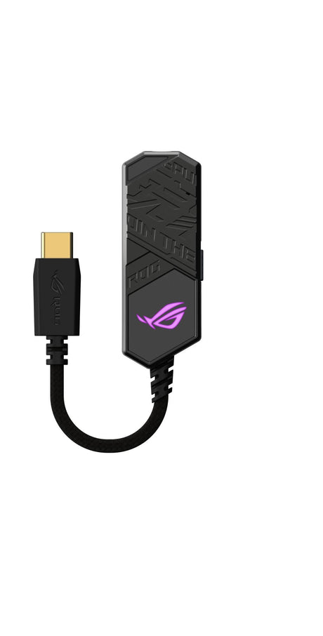 ASUS ROG CLAVIS USB-C to 3.5mm DAC with AI microphone ASUS