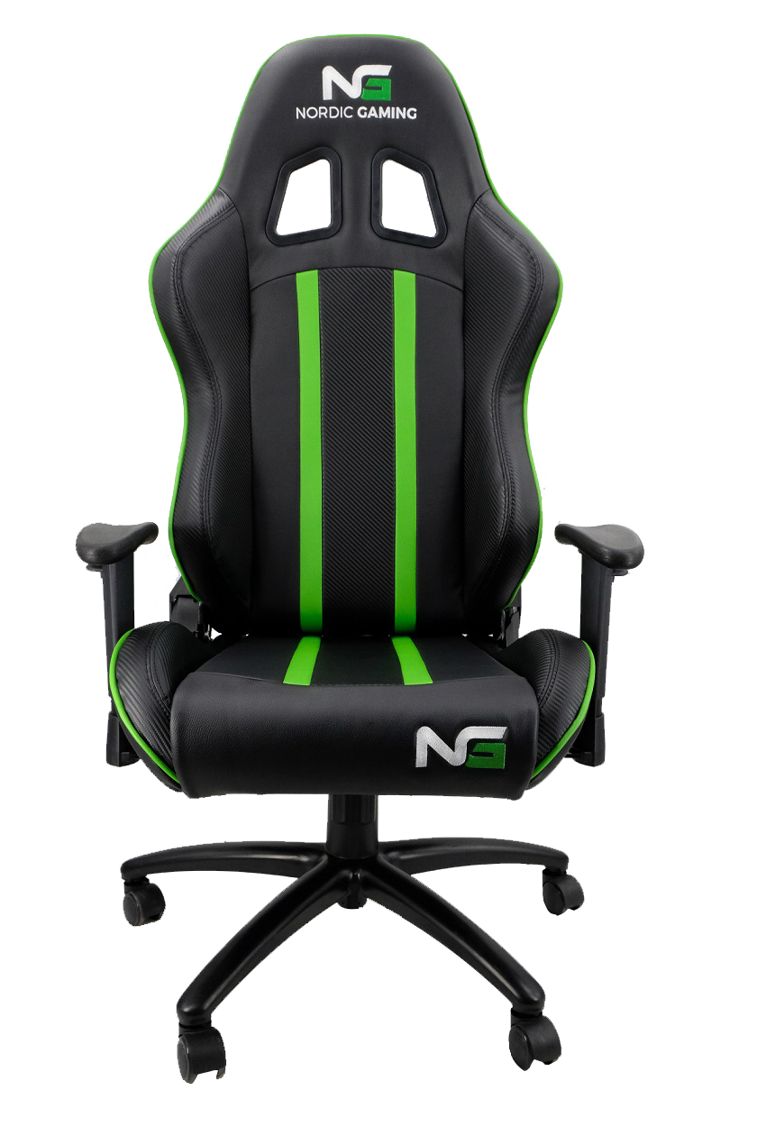 Nordic Gaming Carbon Gaming Stol Grön
