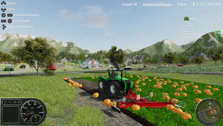 The World of Farming: Europe & America – PlayStation 4 – skærmbillede fra spillet