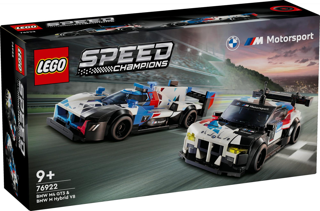 LEGO Speed Champions - BMW M4 GT3 &amp; BMW M Hyvrid V8 (76922)