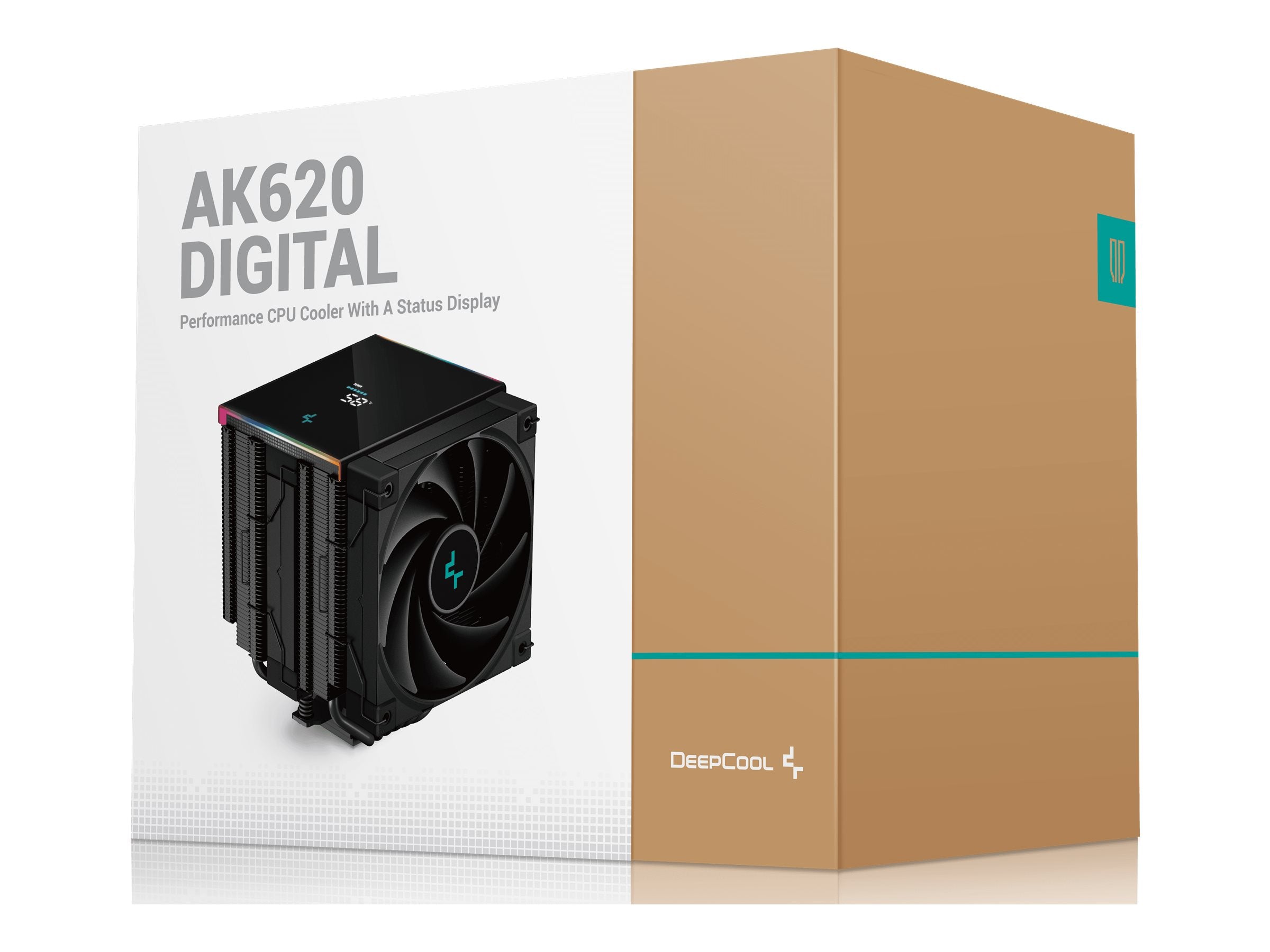 Deepcool AK620 DIGITAL CPU Kylare 1-pack Svart 120 Mm