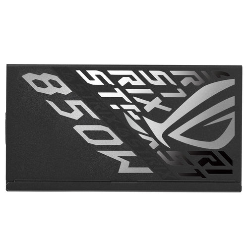 ASUS ROG Strix 850W Platinum – sidepanel med modelmærkning