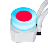 Lian Li Galahad II Trinity Performance 360 White - 3 Utbytbara Utseenden, RPM-omkopplarkontroll, Dubbelvågsradiatorpassningar, 4200 RPM Pumpmotor