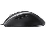 Logitech - M500S Mouse - Black - Cable Logitech