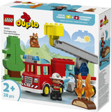 LEGO - DUPLO Town - Fire Engine with Hose and Firefighter (10473) LEGO