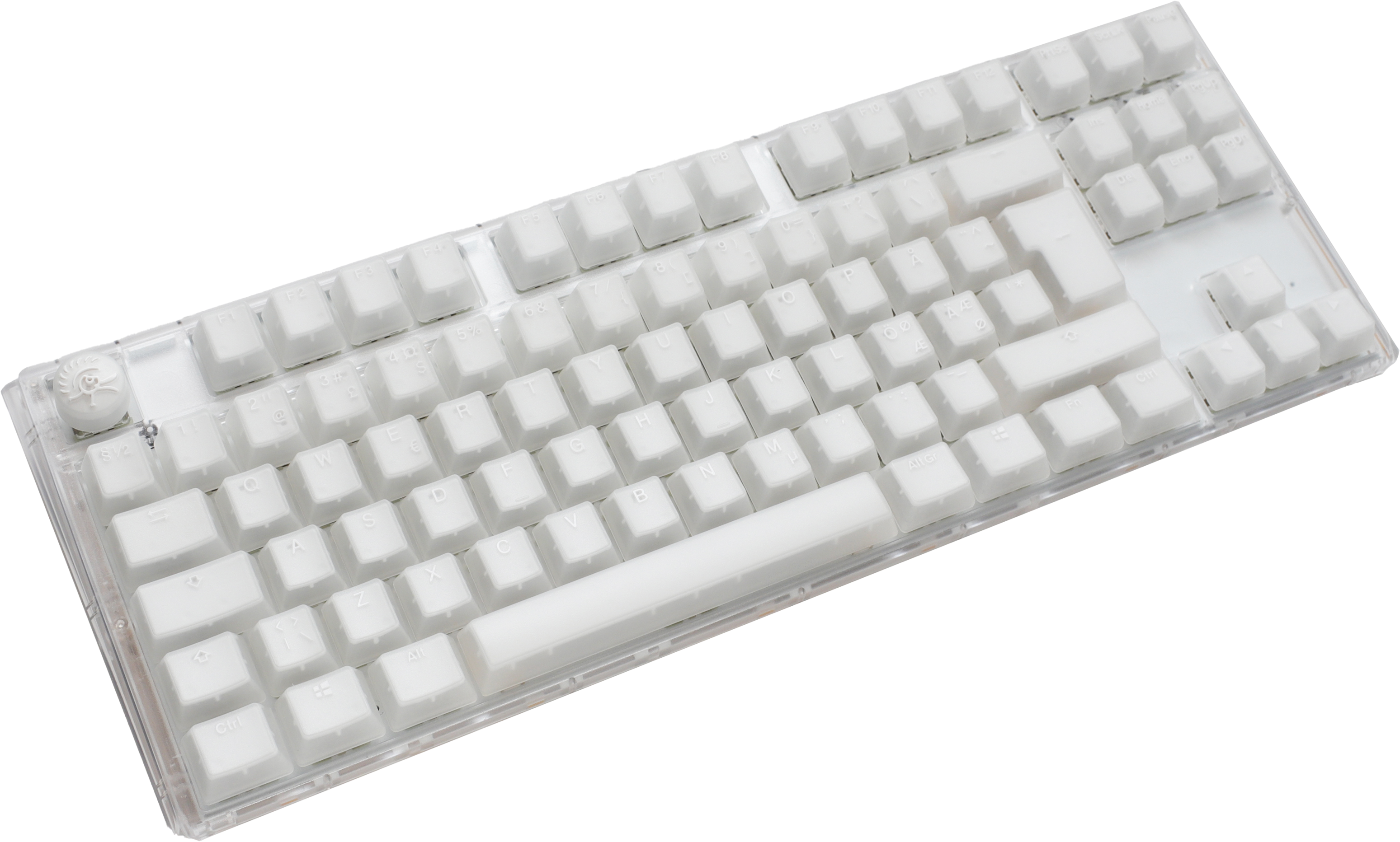 Ducky One 3 - Aura White Nordic - TKL - Cherry Silent Red - RGB