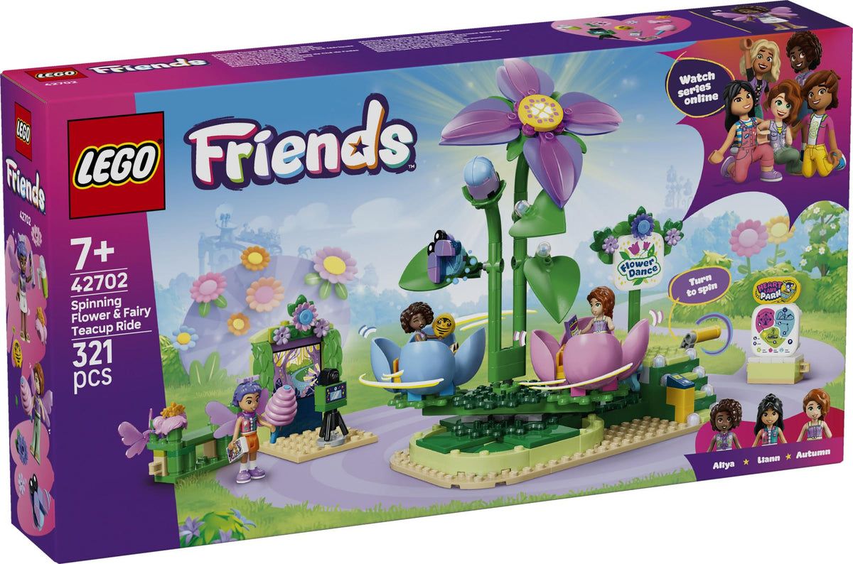 LEGO - LEGO Friends - Spinning Flower & Fairy Teacup Ride (42702) LEGO
