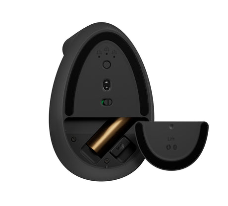 Logitech - Lift Left Vertical Ergonomic Mouse, Graphite Black