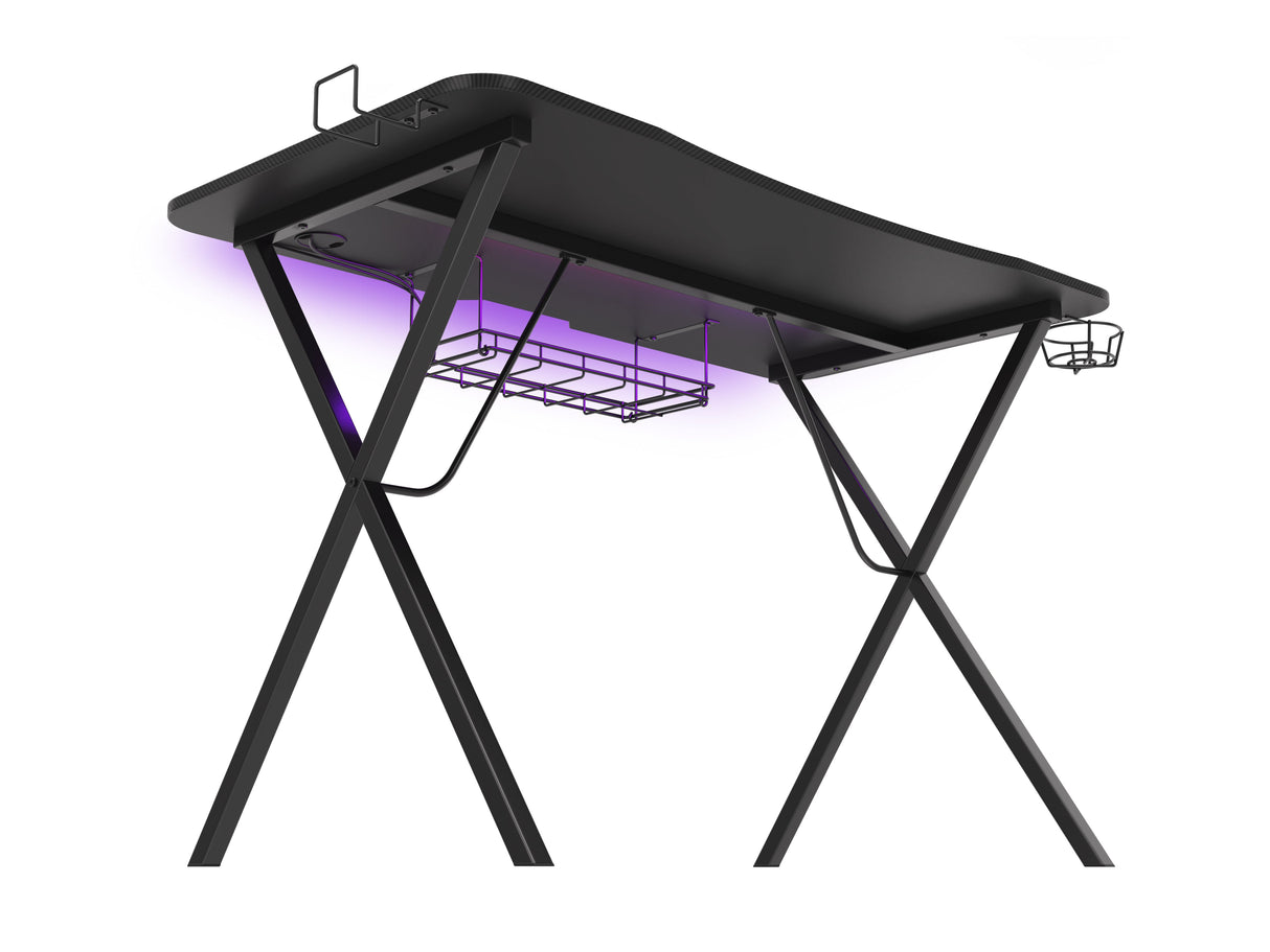Genesis Holm 200 RGB Spelbord - Svart