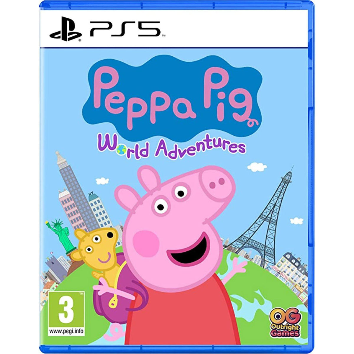 Peppa Pig: World Adventures – PlayStation 5 – spilomslag