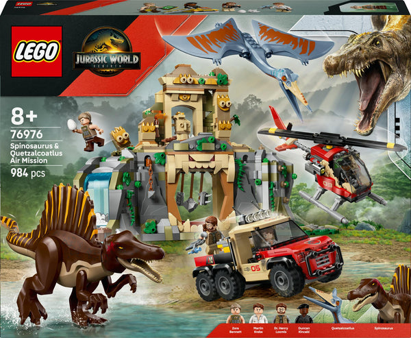 Lego - Air Mission - Spinosaurus and Quetzalcoatlus (6533327)