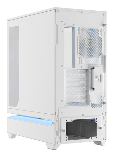 ASUS PRIME AP304 TG ARGB WHITE – set bagfra (vinkel 3)