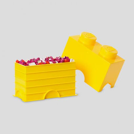 Room Copenhagen LEGO Storage Brick 2 yellow - RC40021732 Room Copenhagen
