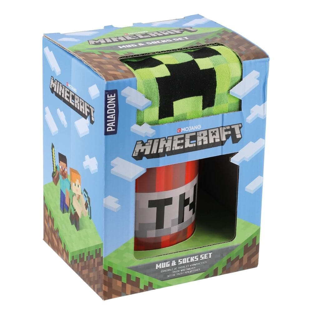 Minecraft Cup & Strumpor Set