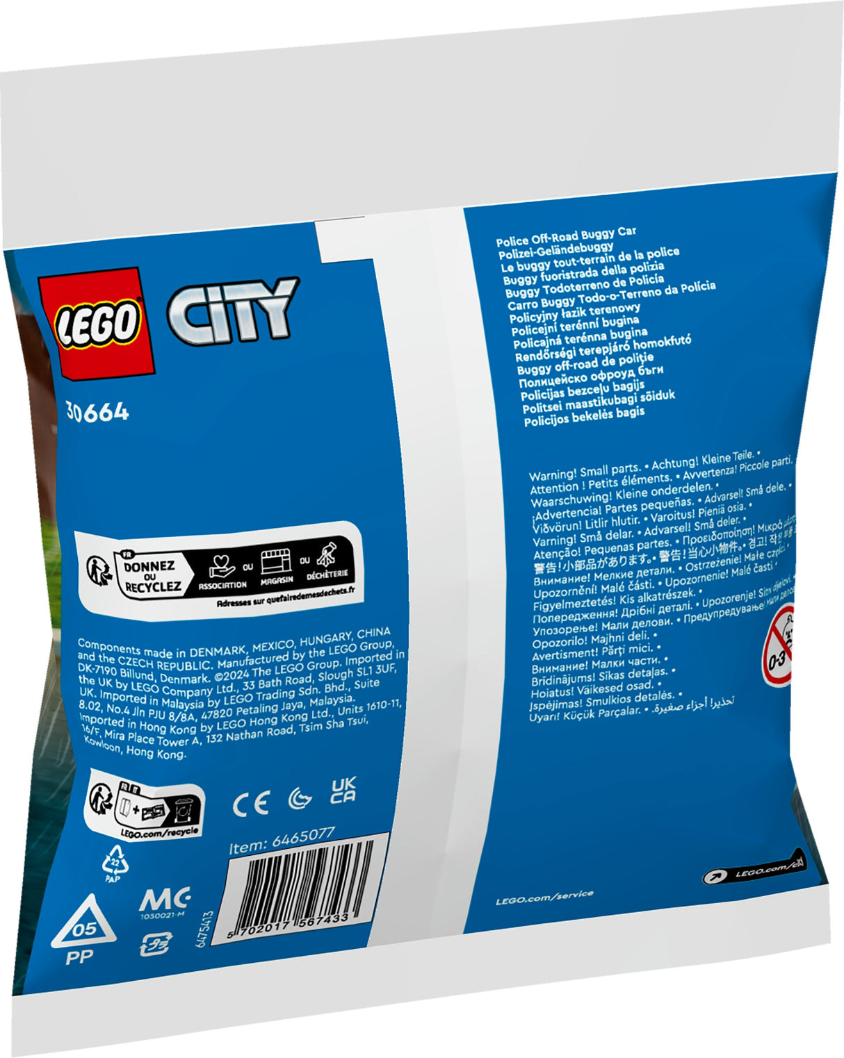 LEGO City Police Terrängfordon 30664