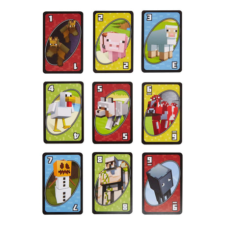 Mattel Games - UNO Minecraft - (967-1174) Mattel Games