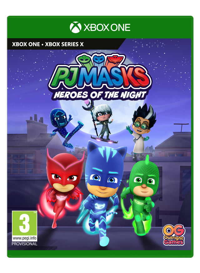 PJ Masks: Heroes of the Night – Xbox One / Xbox Series X – forside