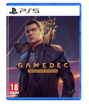 Gamedec – PlayStation 5 – spilomslag