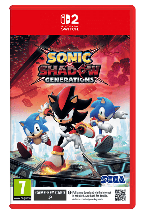 Sonic X Shadow Generations Switch 2 Game-Key Card – Switch 2 Game-Key Card-omslag