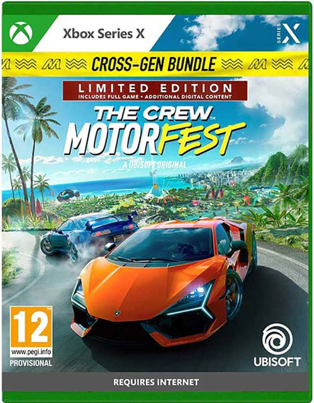 The Crew Motorfest – Limited Edition – Xbox One / Xbox Series X – forside