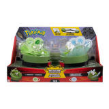 Pokémon Battle Disc Showdown med Alola Sandshrew vs. Sprigatito i emballage