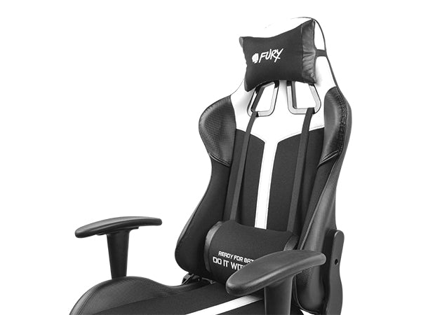 Fury Avenger XL Gamer Chair Svart Vit