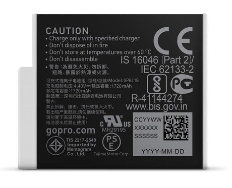 GoPro - Enduro Rechargeable Battery for HERO10 & HERO9 Black GoPro