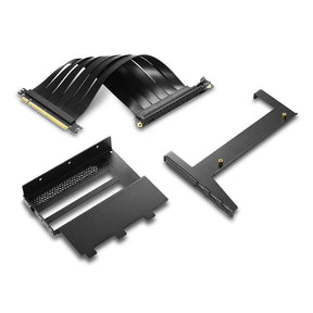 Sort Sharkoon Angled Graphics Card Kit med riserkabel og beslag