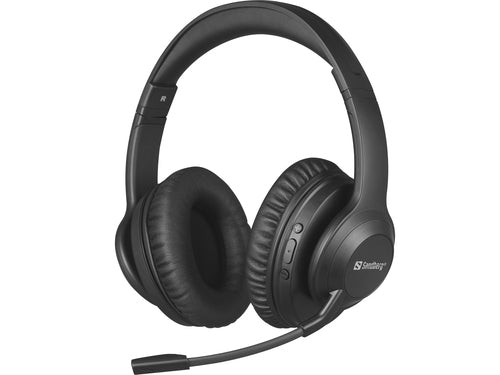 Sandberg Trådløst Headset ANC+ENC Pro - Sort Sandberg