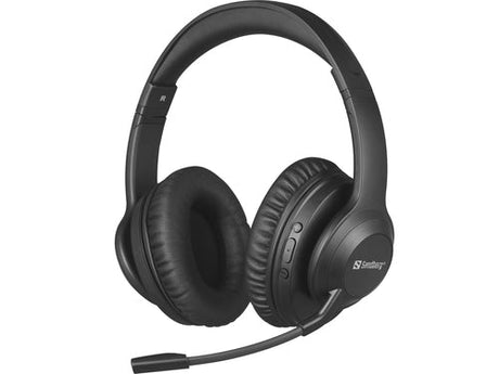 Sandberg Trådløst Headset ANC+ENC Pro - Sort Sandberg