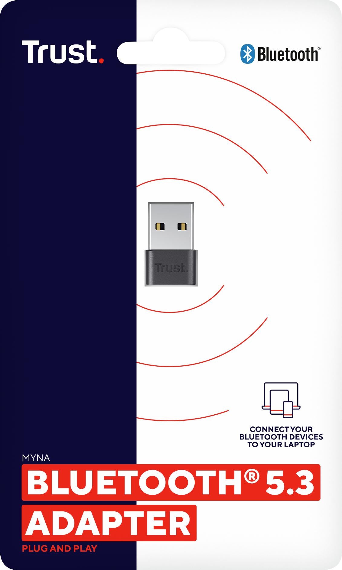 TRUST MYNA BLUETOOTH 5.3-ADAPTER