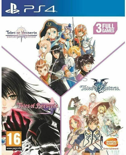 Tales of Vesperia + Tales of Berseria + Tales of Zestiria Compilation BANDAI NAMCO
