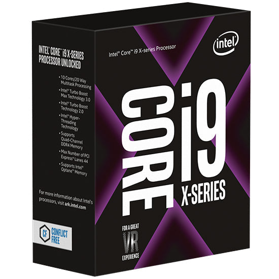 Intel CPU Core I9 I9-10920X 3,5 GHz 12-kärnig LGA2066 (BACK - Med Kylare)