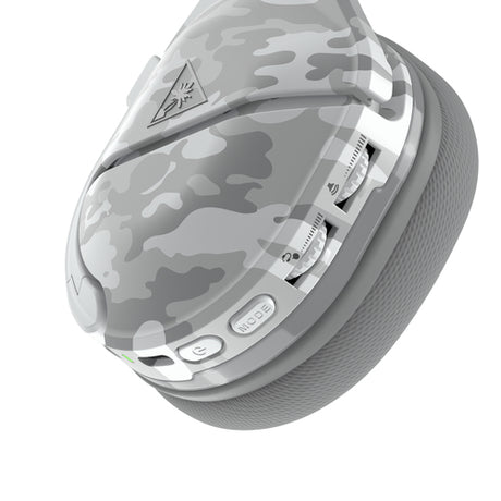 Turtle Beach Stealth 600 Gen 2 MAX – Arctic Camo – Betjeningsknapper i nærbillede