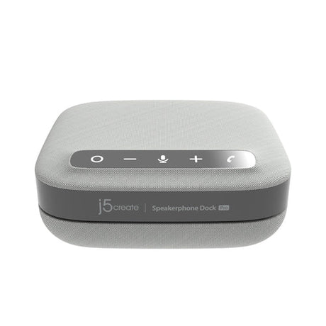j5create JCDS337-N – USB-C-dock med speakerphone – Højttalerside med betjening