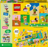 LEGO 11034 Klassisk Byggleksak För Kreativa Djur